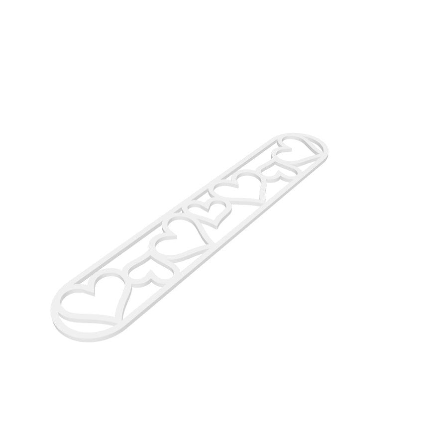 TUILE ECLAIR CORAZÓN CONTORNEADO