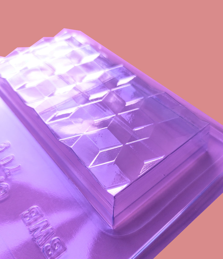 MOLDE BARRA CUBO 3D