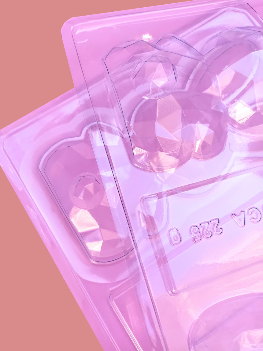 MOLDE SP - 3PARTES - CONEJO DIAMANTE