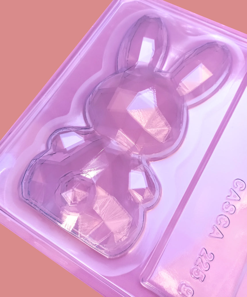 MOLDE SP - 3PARTES - CONEJO DIAMANTE
