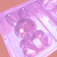 MOLDE SP - 3PARTES - CONEJO DIAMANTE